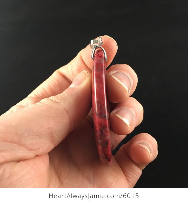 Red Crazy Lace Agate Stone Jewelry Pendant - #JJ1dnPKSVP4-5