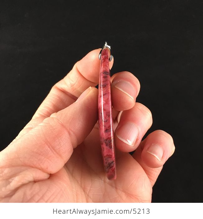 Red Crazy Lace Agate Stone Jewelry Pendant - #yc9ptBu7jH4-5