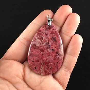 Red Crazy Lace Mexican Agate Stone Jewelry Pendant #shzYtvw4Fts