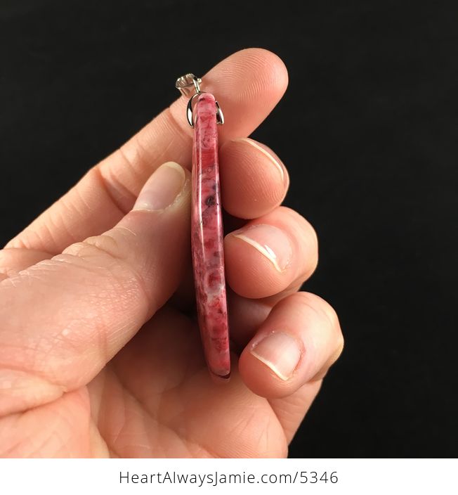 Red Crazy Lace Mexican Agate Stone Jewelry Pendant - #shzYtvw4Fts-6
