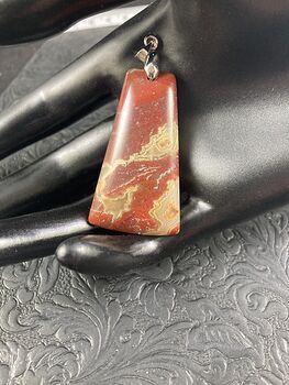 Red Jasper Stone Jewelry Pendant #ioSLjTkPNU8
