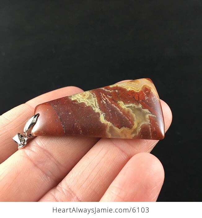 Red Jasper Stone Jewelry Pendant - #ioSLjTkPNU8-10