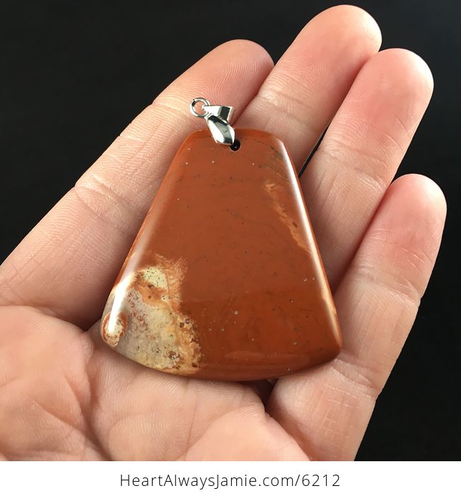 Red Jasper Stone Jewelry Pendant - #vhMRGKbMvic-1