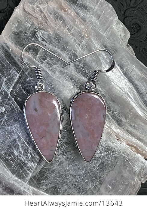 Red Moss Agate Earrings Stone Crystal Jewelry - #xOKEY7n9hfg-5