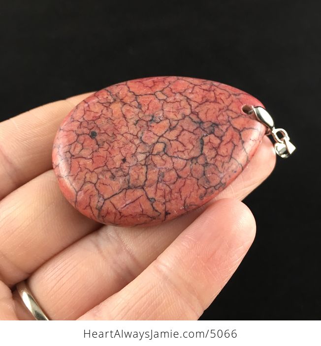 Red Turquoise Stone Jewelry Pendant - #7NDivMPfWhQ-3