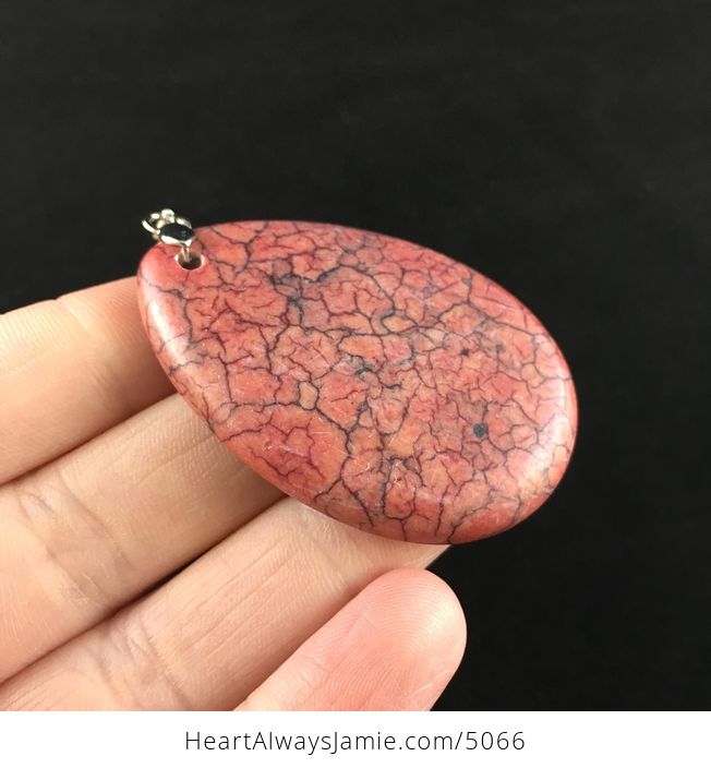 Red Turquoise Stone Jewelry Pendant - #7NDivMPfWhQ-4