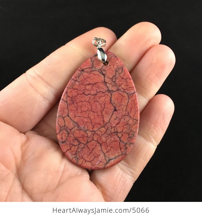 Red Turquoise Stone Jewelry Pendant - #7NDivMPfWhQ-6