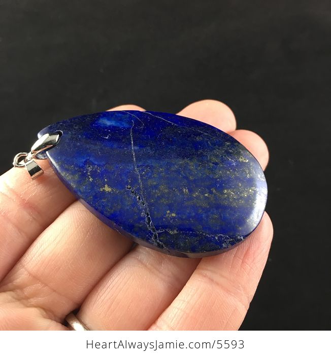 Reserved Blue Lapis Lazuli Stone Pendant Jewelry - #rRVnPijp8m4-4