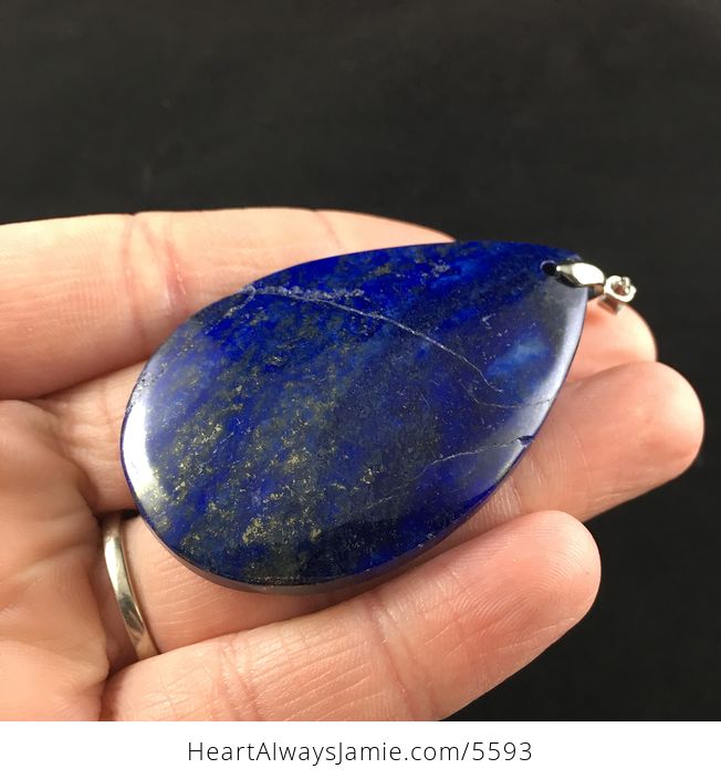 Reserved Blue Lapis Lazuli Stone Pendant Jewelry - #rRVnPijp8m4-3