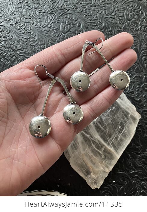 Retro Styled Labradorite Earrings Stone Crystal Jewelry - #eQz7aTODhQU-2