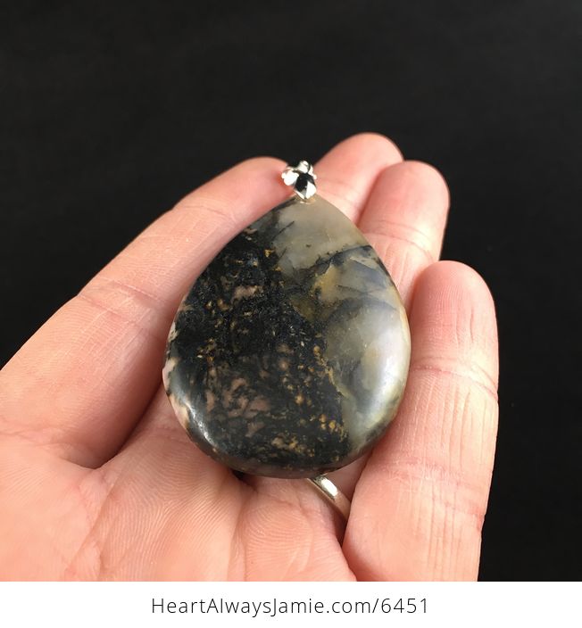 Rhodonite Stone Jewelry Pendant - #wkC04areDXw-2