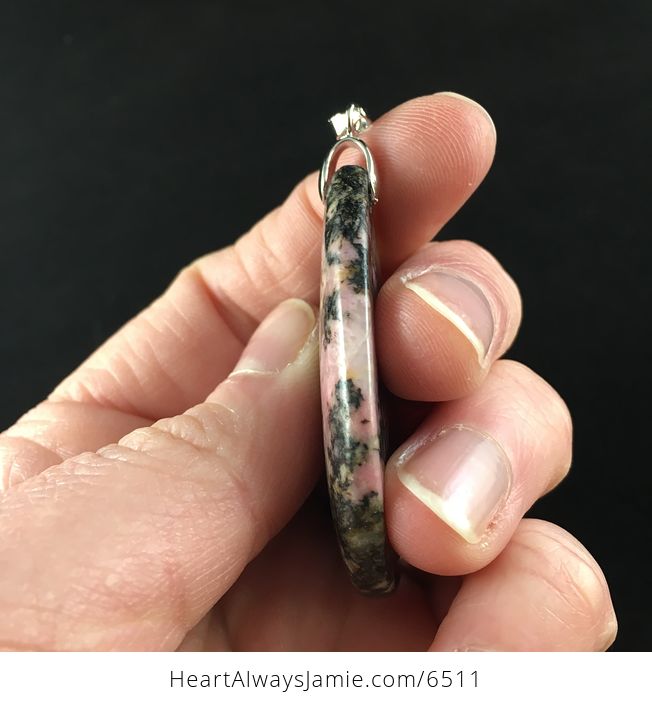 Rhodonite Stone Jewelry Pendant - #zRx0uwdrj6Y-5