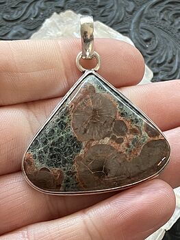 Rhyolite Birdseye Jasper Stone Jewelry Crystal Pendant #scbvjz9Flcg