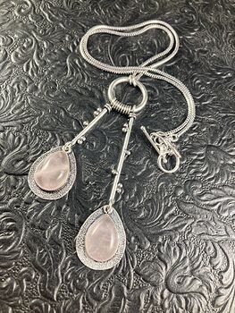 Rose Quartz Crystal Jewelry Necklace #mgy8tPyWdAI