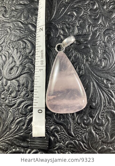 Rose Quartz Crystal Stone Jewelry Pendant - #1IleeP8xhiM-3