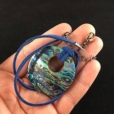 Round Abalone Shell Jewelry Pendant Necklace #aoAhNvXETjM