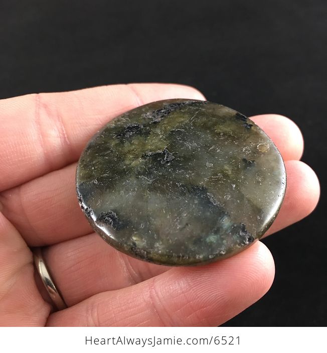 Round Labradorite Stone Jewelry Pendant - #HJQcU2Haijg-3