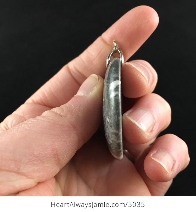 Round Longfen Stone Jewelry Pendant - #9Hl4nwOrlOU-5
