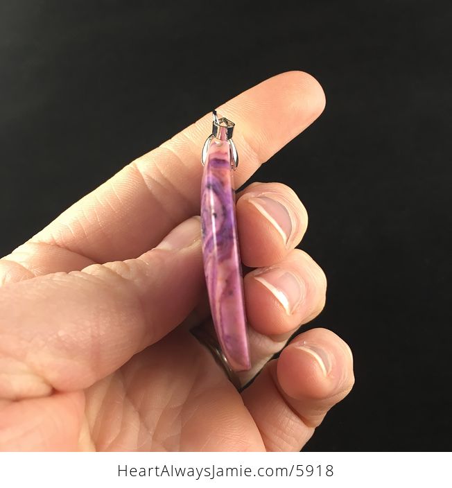 Round Purple Drusy Crazy Lace Agate Stone Jewelry Pendant - #0ZRJ70dUp00-5