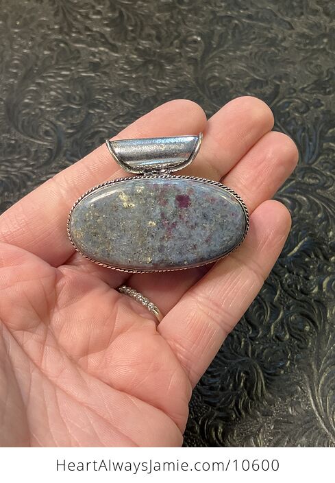 Ruby Fuschite Kyanite Handcrafted Stone Jewelry Crystal Pendant - #3OOXg8NvaIg-2