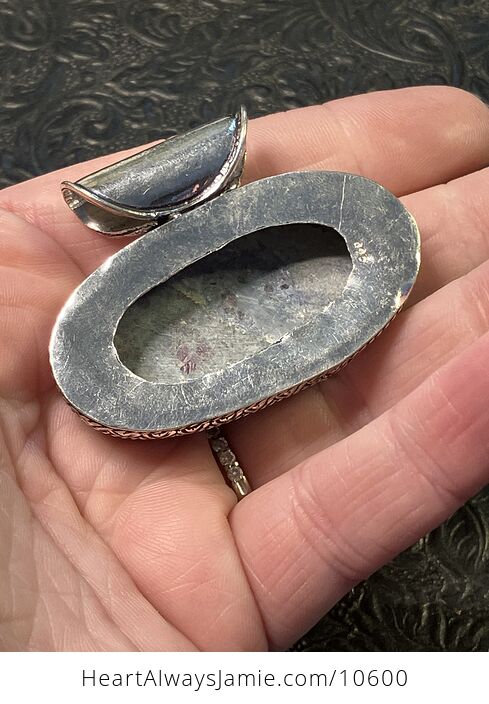 Ruby Fuschite Kyanite Handcrafted Stone Jewelry Crystal Pendant - #3OOXg8NvaIg-5