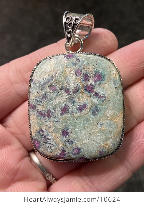 Ruby Fuschite Kyanite Stone Jewelry Crystal Pendant - #Pe62cFJUaLU-7