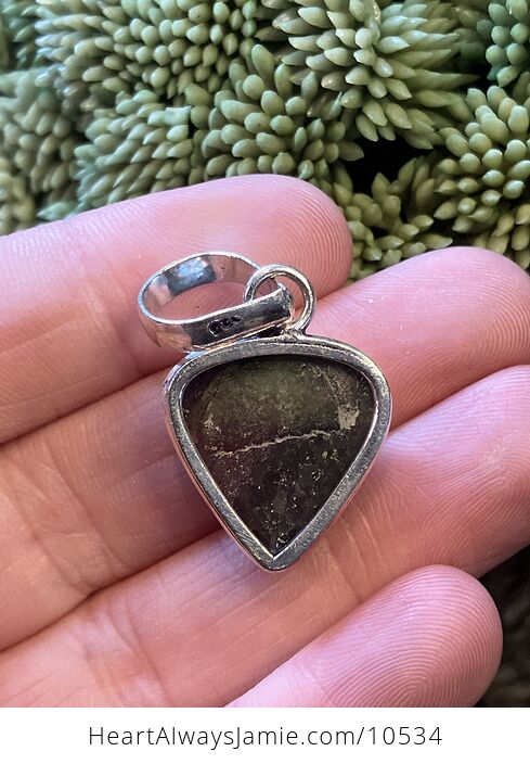 Ruby in Zoisite Handcrafted Stone Jewelry Crystal Pendant - #6wm76wrloCc-5