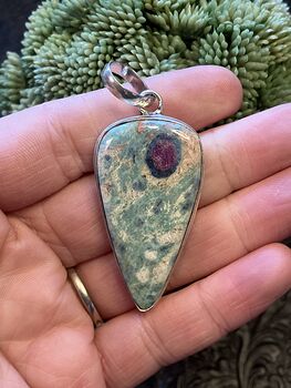 Ruby Kyanite Zoisite Handcrafted Stone Jewelry Crystal Pendant #5oFAirNYCfA