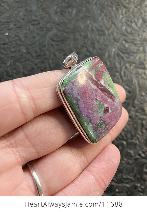 Ruby Zoisite Handcrafted Stone Jewelry Crystal Pendant Chip Discount - #hyV07l2RNqA-3