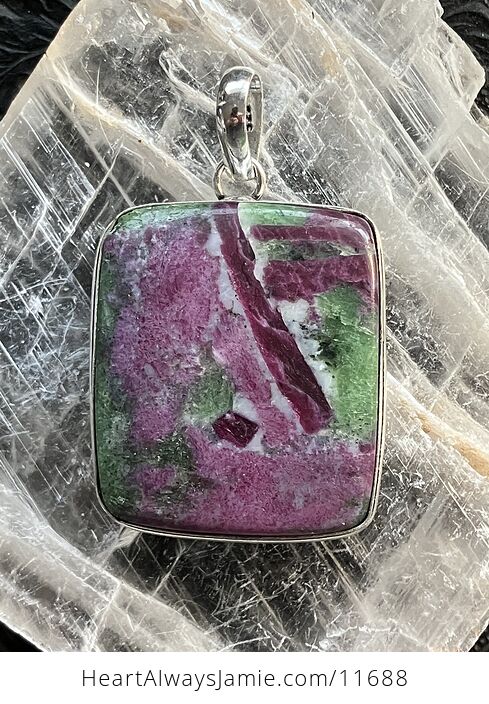 Ruby Zoisite Handcrafted Stone Jewelry Crystal Pendant Chip Discount - #hyV07l2RNqA-1