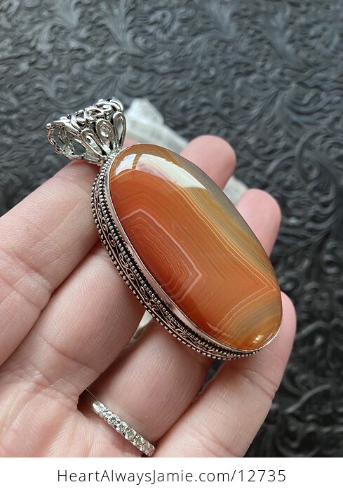 Sardonyx Crystal Jewelry Stone Pendant - #YC8t2V3Pgv4-2