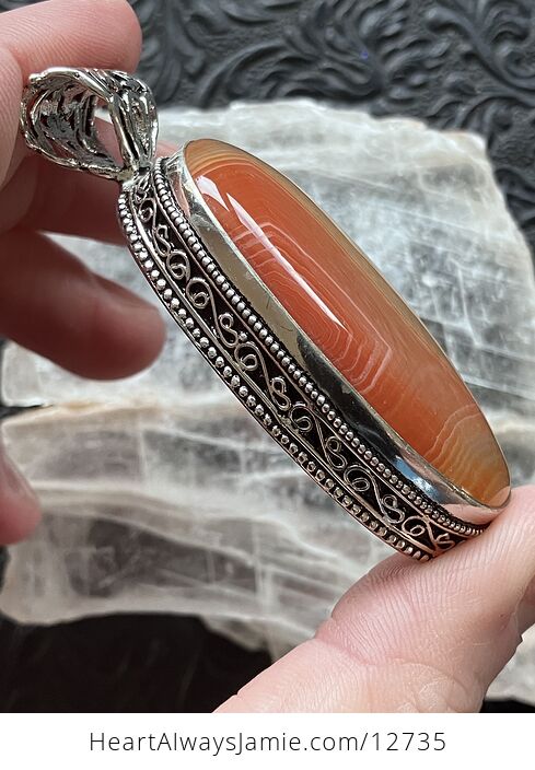 Sardonyx Crystal Jewelry Stone Pendant - #YC8t2V3Pgv4-7