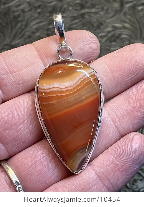 Sardonyx Crystal Stone Pendant Charm Jewelry - #VRXaQKqjoyg-2