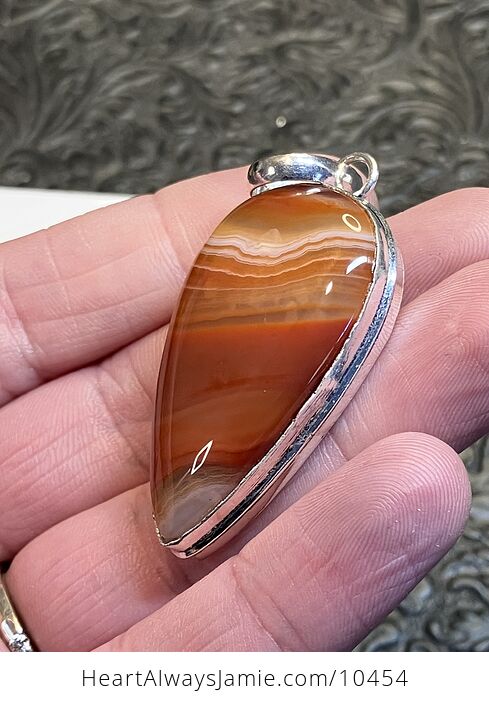 Sardonyx Crystal Stone Pendant Charm Jewelry - #VRXaQKqjoyg-3