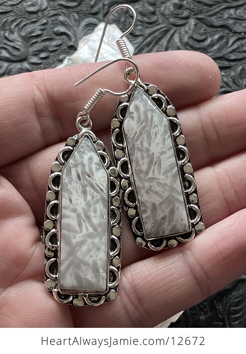 Scolecite Stone Crystal Jewelry Earrings Discounted - #wUjF0QHa348-2