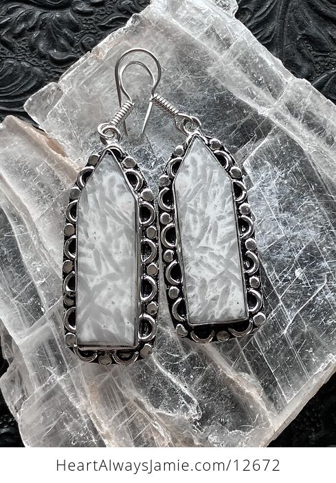 Scolecite Stone Crystal Jewelry Earrings Discounted - #wUjF0QHa348-1