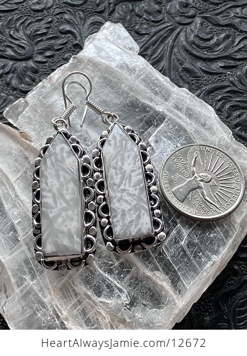 Scolecite Stone Crystal Jewelry Earrings Discounted - #wUjF0QHa348-5