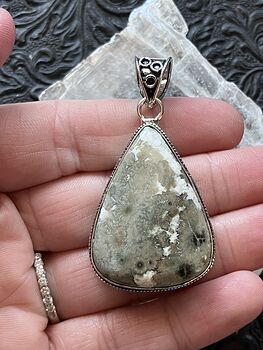 Sea Ocean Jasper Crystal Stone Jewelry Pendant #6cakn0e1q4g