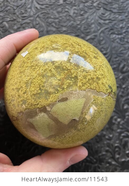 Serpentine Sphere Crystal Ball - #2PY1kTQSXwk-2