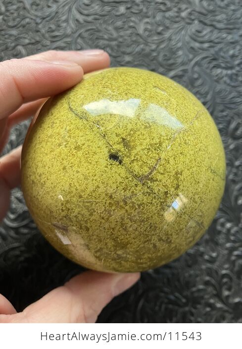 Serpentine Sphere Crystal Ball - #2PY1kTQSXwk-3