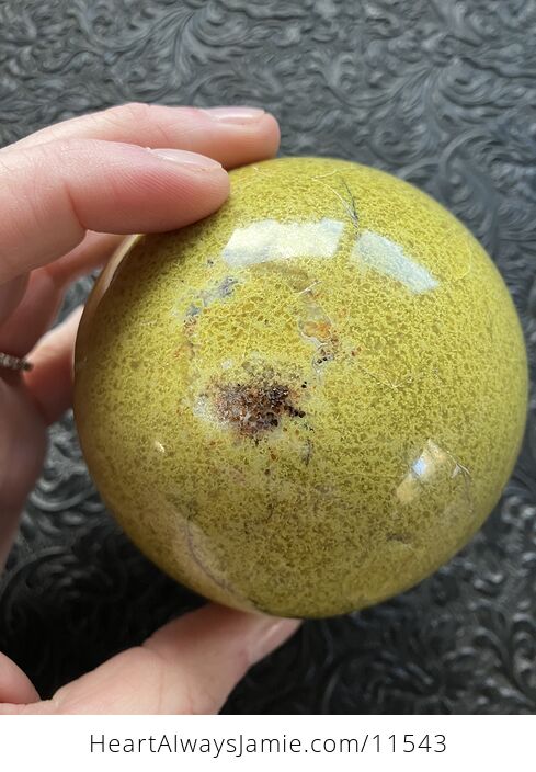 Serpentine Sphere Crystal Ball - #2PY1kTQSXwk-4