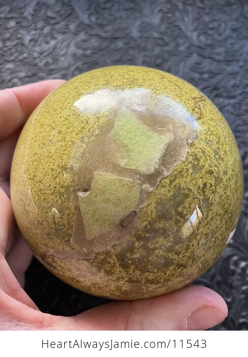 Serpentine Sphere Crystal Ball - #2PY1kTQSXwk-11