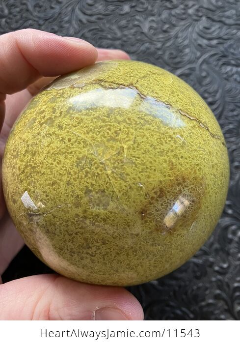 Serpentine Sphere Crystal Ball - #2PY1kTQSXwk-8