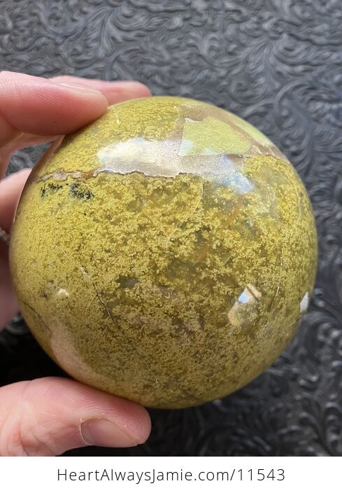 Serpentine Sphere Crystal Ball - #2PY1kTQSXwk-7