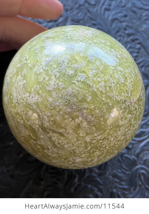 Serpentine Sphere Crystal Ball - #iByl9lN80nY-6