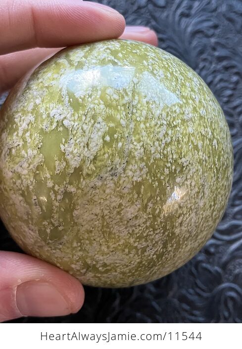 Serpentine Sphere Crystal Ball - #iByl9lN80nY-10