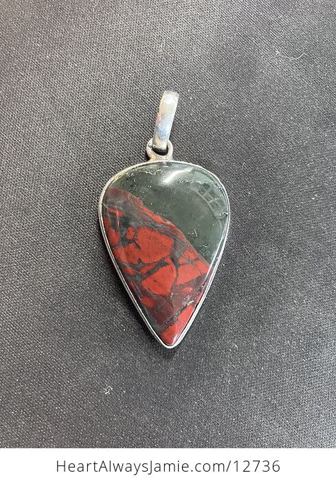 Setonite African Bloodstone Crystal Pendant Stone Jewelry - #xmRdWbBwJx8-1