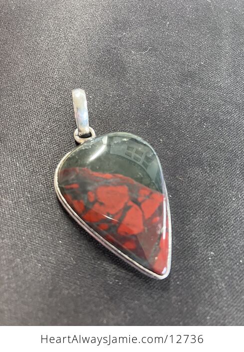 Setonite African Bloodstone Crystal Pendant Stone Jewelry - #xmRdWbBwJx8-3