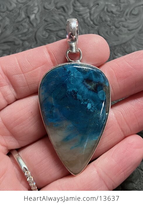 Shattuckite Pendant Stone Crystal Jewelry - #QRrbeiYkKNk-1