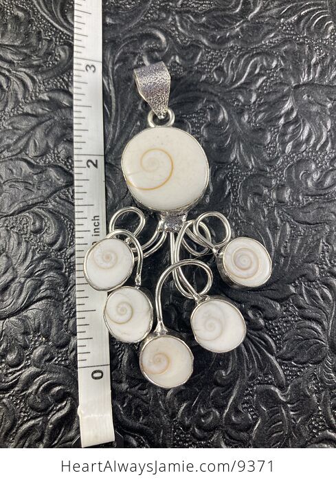 Shiva Eye Shell Crystal Jewelry Pendant - #g1EiVmK14m4-1